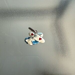 RETIRED Brighton Airplane Charm - RARE FIND